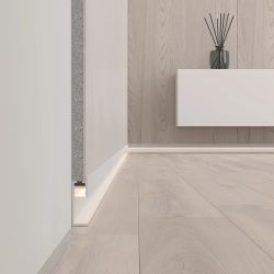 Профиль PLINTUS-H35-F-2000 WHITE (Arlight, Алюминий) 043605