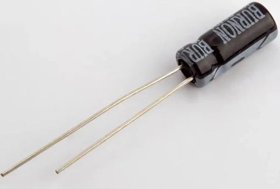 Конденсатор электролитический 47мкФ 16в 105°С KL / 5x11 / Burnon