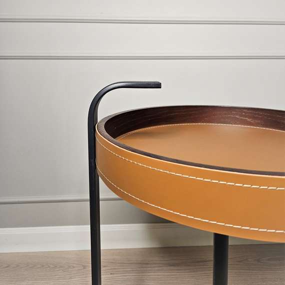 Комплект из 2 журнальных столиков JY-481, Ø80 и Ø45 см