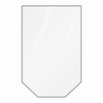 Пакет без рисунка для кулича d135 h320 мм (10 шт)