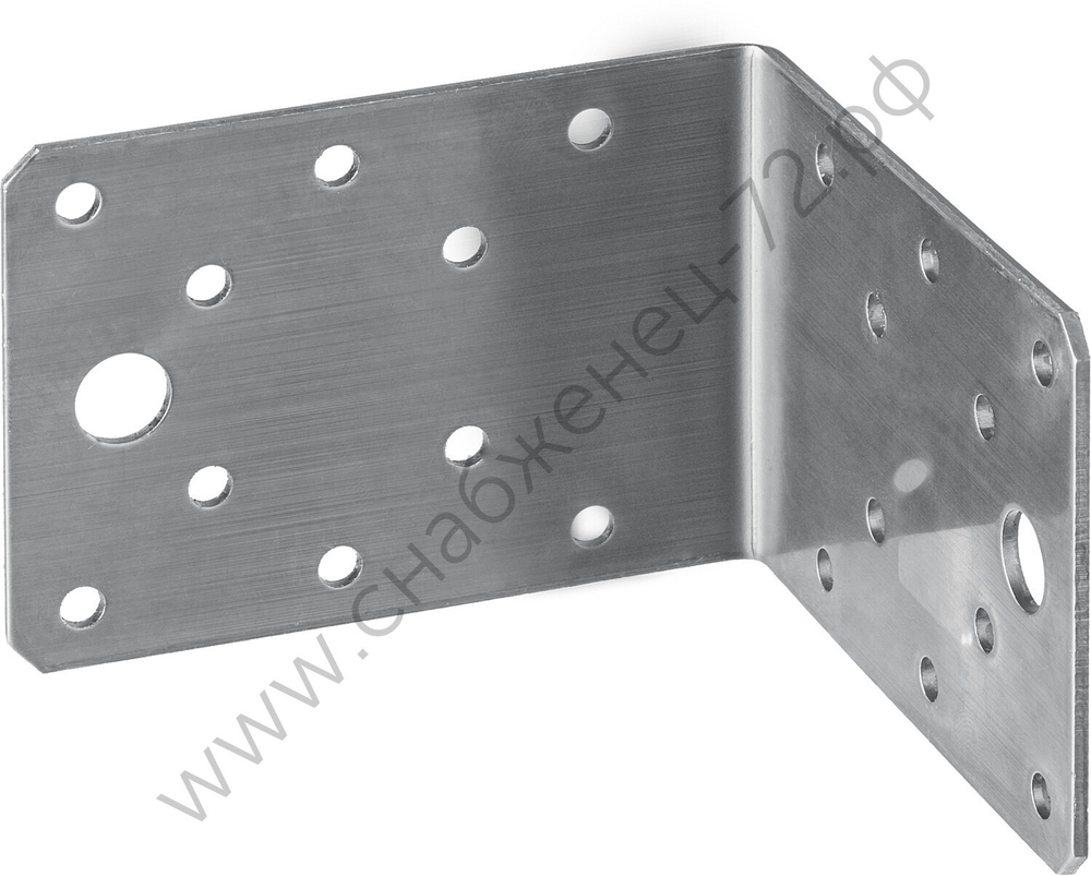 ЗУБР НКУ-2.0 65х90х90х2 мм, нержавеющий крепежный уголок, Профессионал (310526-65)