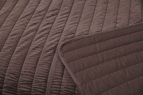 Покрывало 240x260 и 2 наволочки 50х70 Sofi De MarkO Фердинанд кофейное