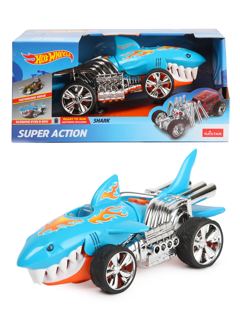Машина Hot Wheels Action Sharkruiser 62002 акула