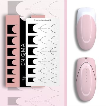 Пластина для стемпинга Enigma Stamping №12