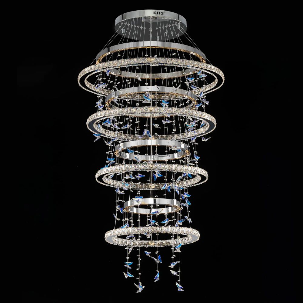 Citilux ETERA CL322090 LED Люстра хрустальная с пультом