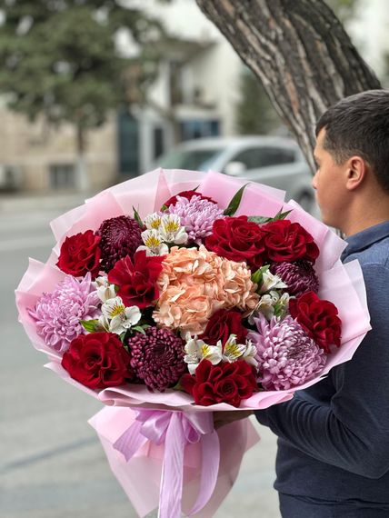 Gül buketi \ Букет цветов N 609