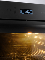 Духовой шкаф электрический встраиваемый MBO 6711W-NM (BLACK) черный нано- матовое стекло, 70л, 11 режимов, до 250 Со (MACBI)