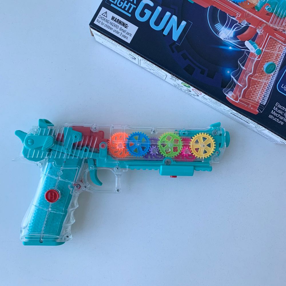 Светящийся Пистолет с Шестеренками &quot;Gear Light Gun&quot;