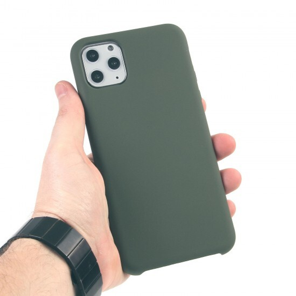 Панель Soft Touch для iPhone 11 Pro Max, 007002 Лесной зеленый