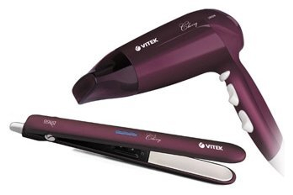 Фен - Утюжок (комплект) Vitek 2501