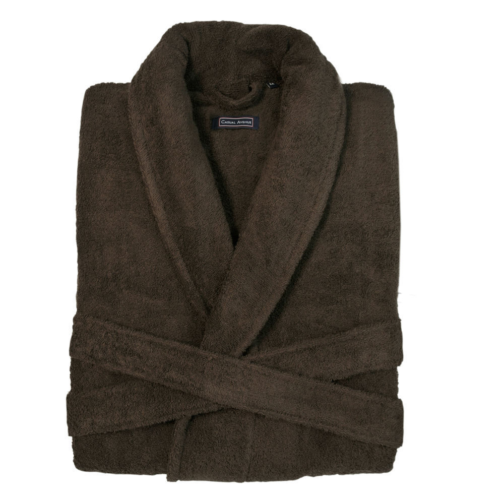 Халат махровый L'appartement Downtown коричневый