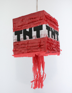 Пиньята - Super Minecraft Bomb TNT - куб