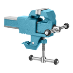 Тиски слесарные, 63 мм, крепление для стола, винтовой зажим (Глазов)