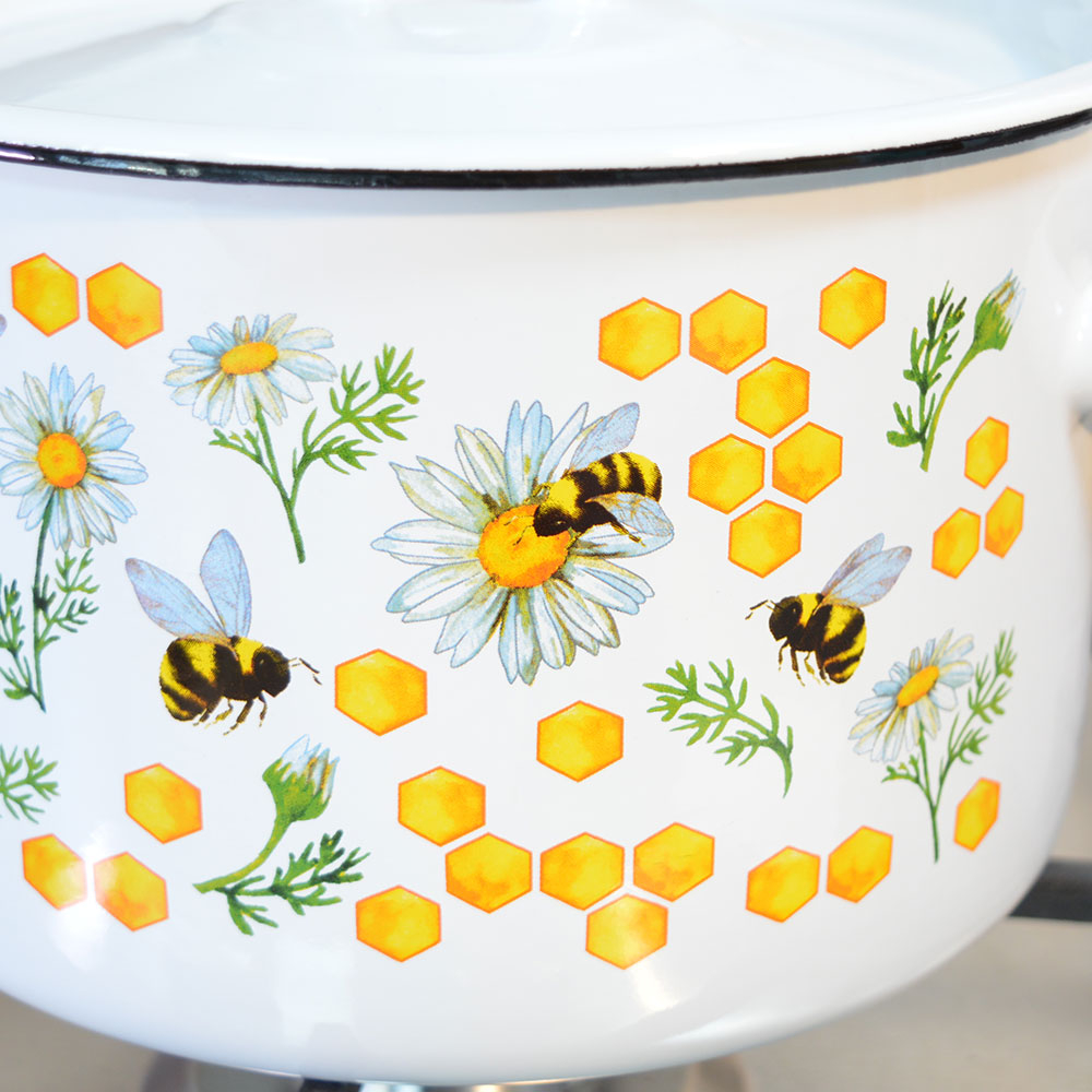 Кастрюля 2,9л "Пчелы"