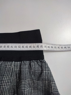 Юбка "Апрель" в клетку на 8 лет