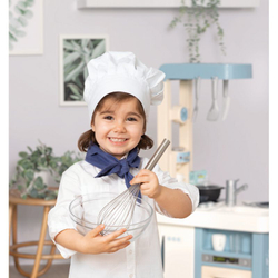 Детская электронная  кухня Bon Appetit с 23 аксессуарами голубая Smoby 310823