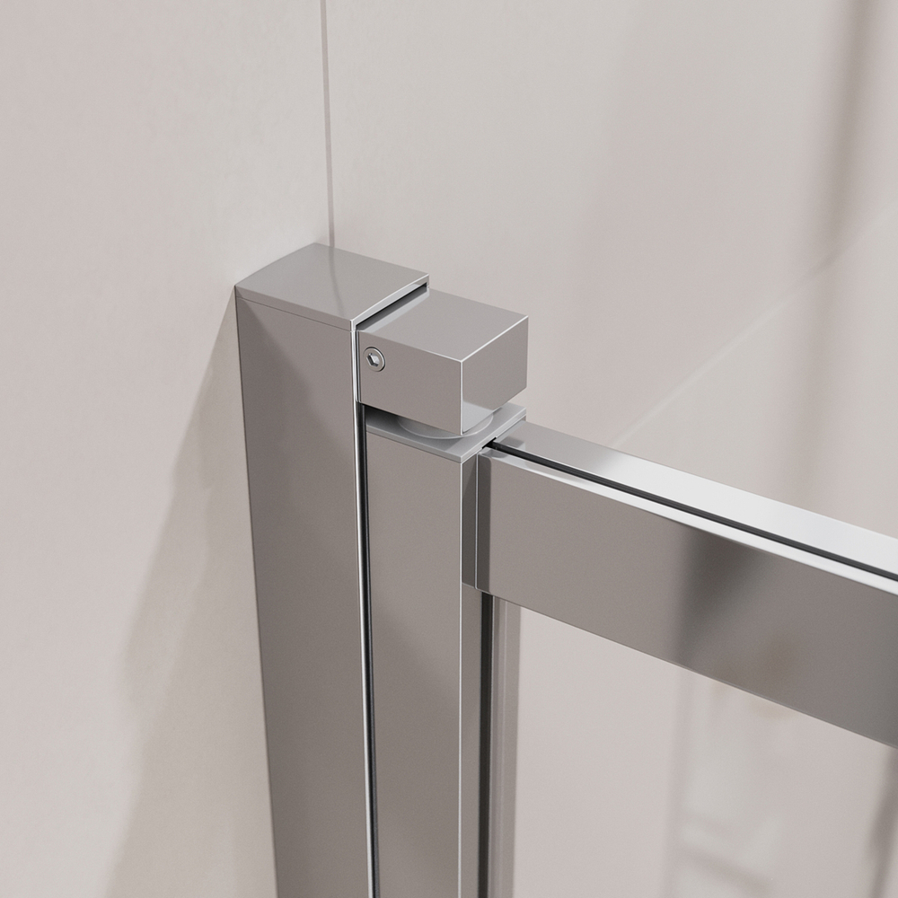 Шторка на ванну Cezares SLIDER-VF-11-100/150-C-Cr