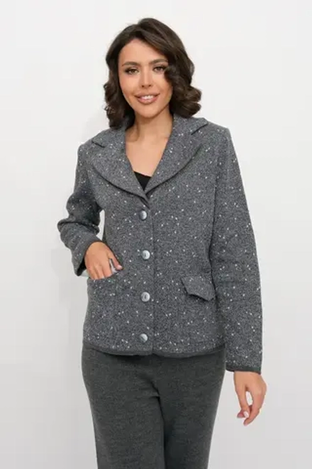 Жакет Д 3409/серо-джинсовый