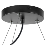 815360 Люстра CROCO 6х40W E14 ЧЕРНЫЙ МАТОВЫЙ/ЗОЛОТО