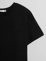 Футболка женская черная на лето