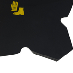 Нож CHAMPION для триммера 4-х зубчатый d=255*25.4mm (тип В)   C5106