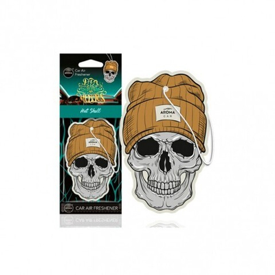 AROMA CAR Ароматизатор картонный DIA DE LOS MUERTOS Череп в шляпе