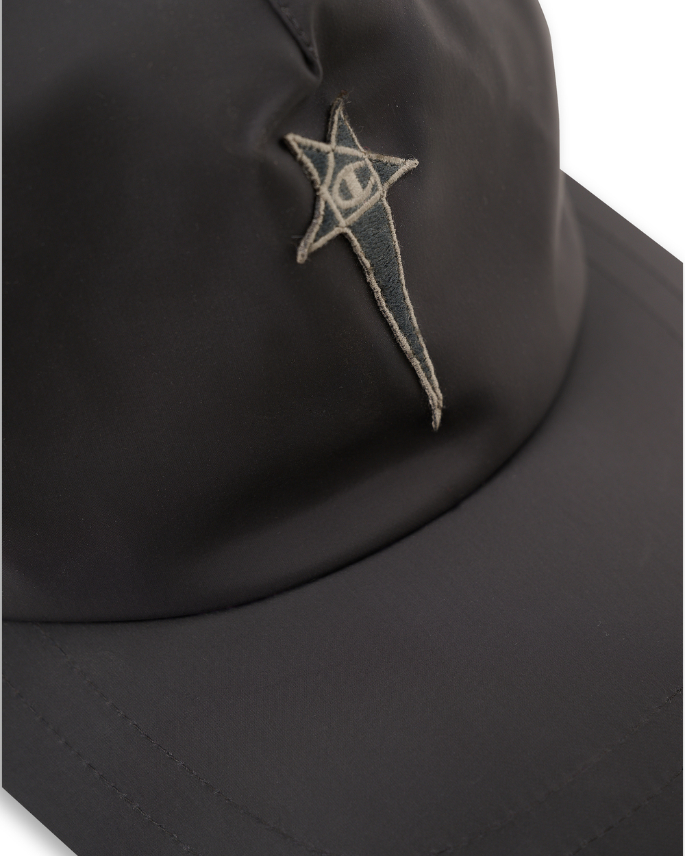 RICK OWENS X CHAMPION КЕПКУ ЧЕРНУЮ С ЛОГОТИПОМ БРЕНДА