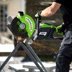 Бетонорез аккумуляторный Greenworks Арт.1501307, 82V, 350 мм, 4,3 кВт, без АКБ И ЗУ