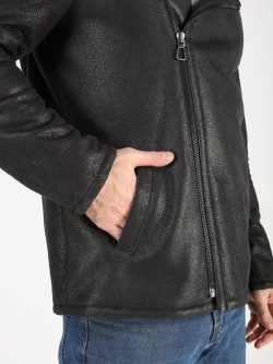 Дубленка зимняя натуральная куртка косуха