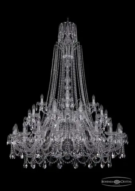 Подвесная люстра Bohemia Ivele 1411/20+10+5/460/XL-175/2d/Ni