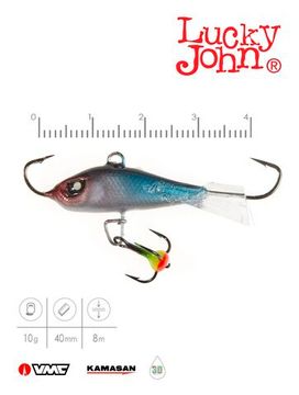 Балансир Lucky John BALTIC 4 с тр. 40мм/121 блистер