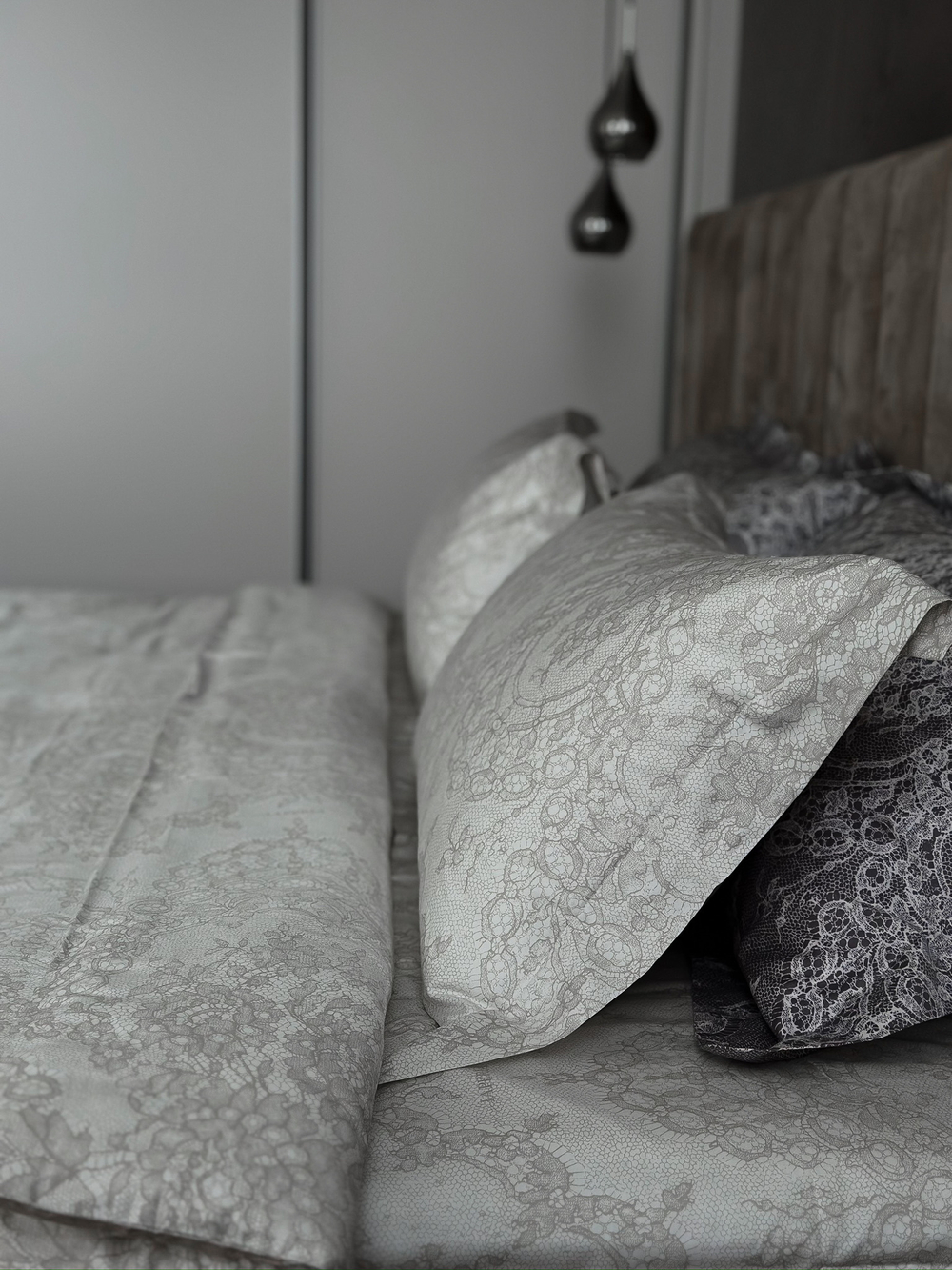 Постельное белье Lace Beige
