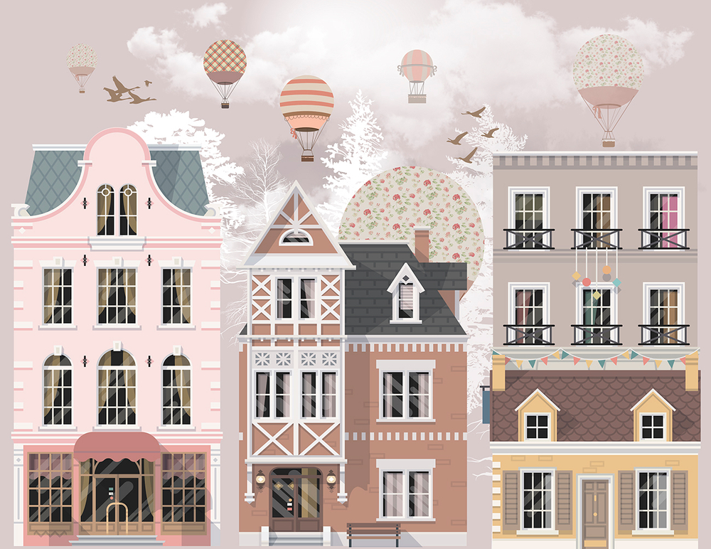 Дизайнерские обои Wall Street BonVoyage