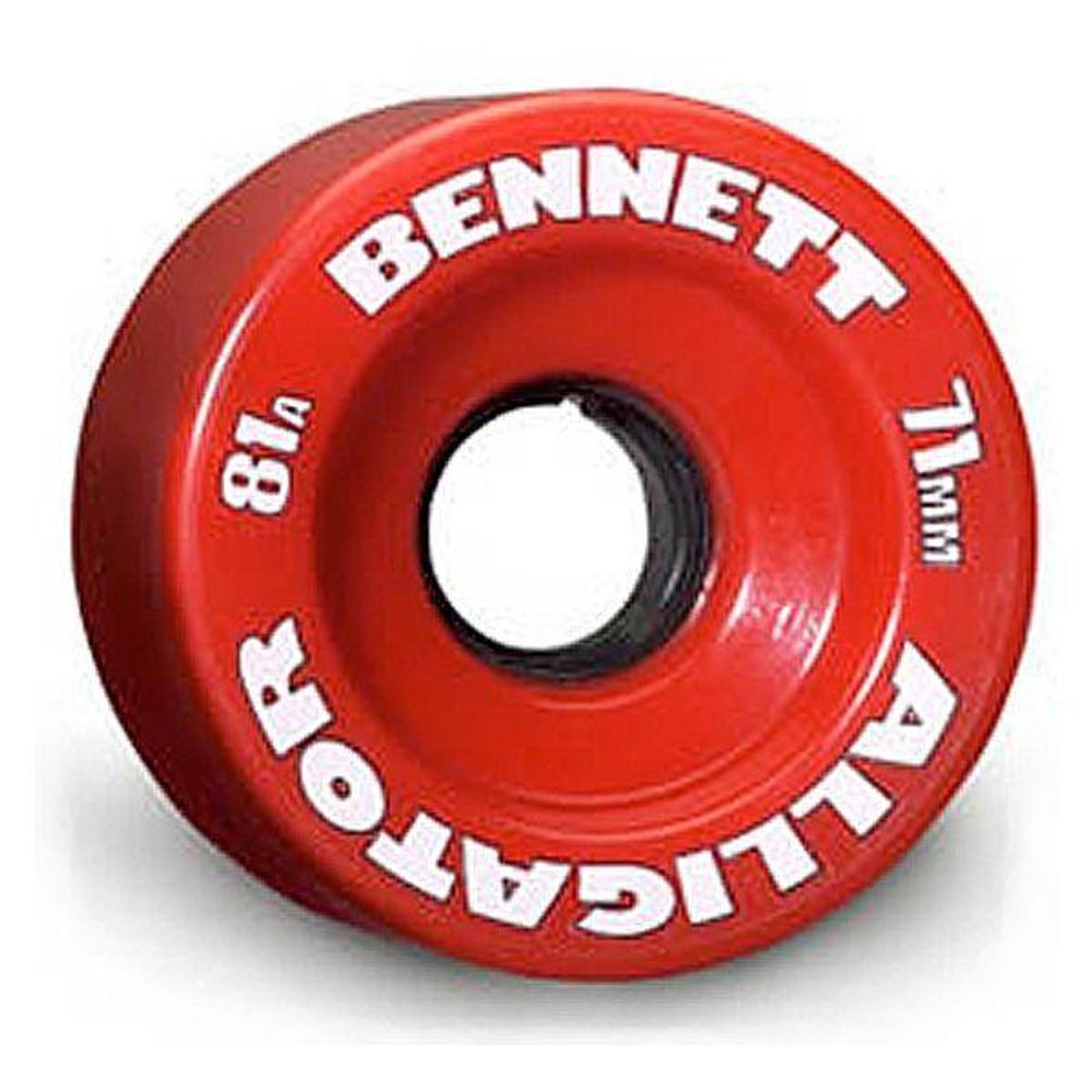 Колеса для скейтборда Bennett Alligator Wheels 71mm (set of 4) 81a red classic