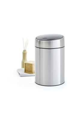 Brabantia Контейнер для мусора Slide Bin 5л, матовая сталь 477546