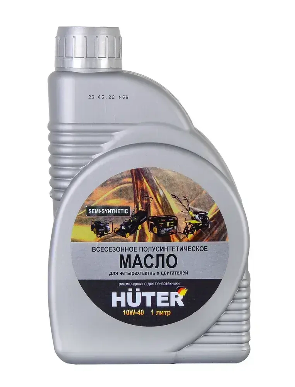 Масло моторное для 4-тактных двигателей, 10W-40, полусинтетическое,1 л Huter