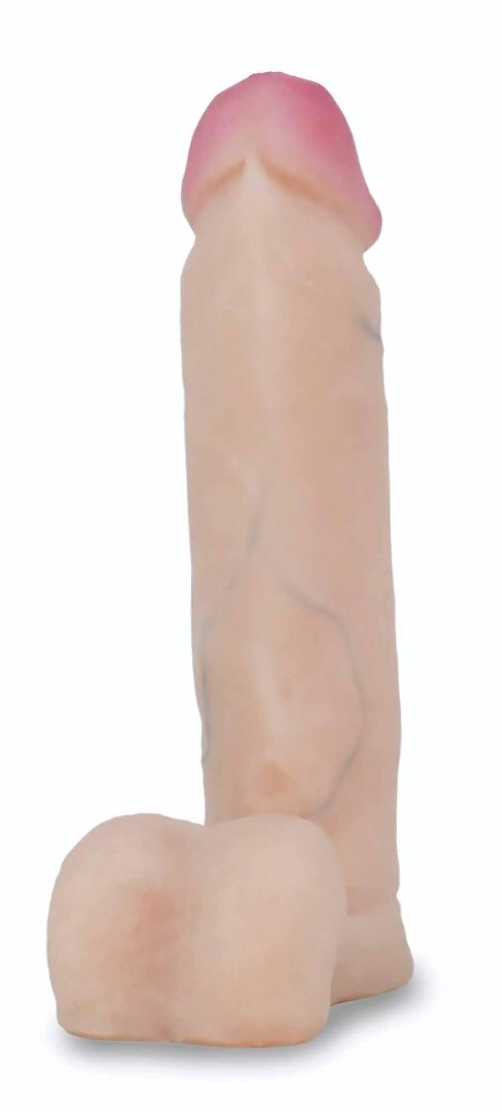 Женский пояс-трусики c 2 насадками и вагинальной пробкой WOMAN LONG (Цвет: телесный с черным)