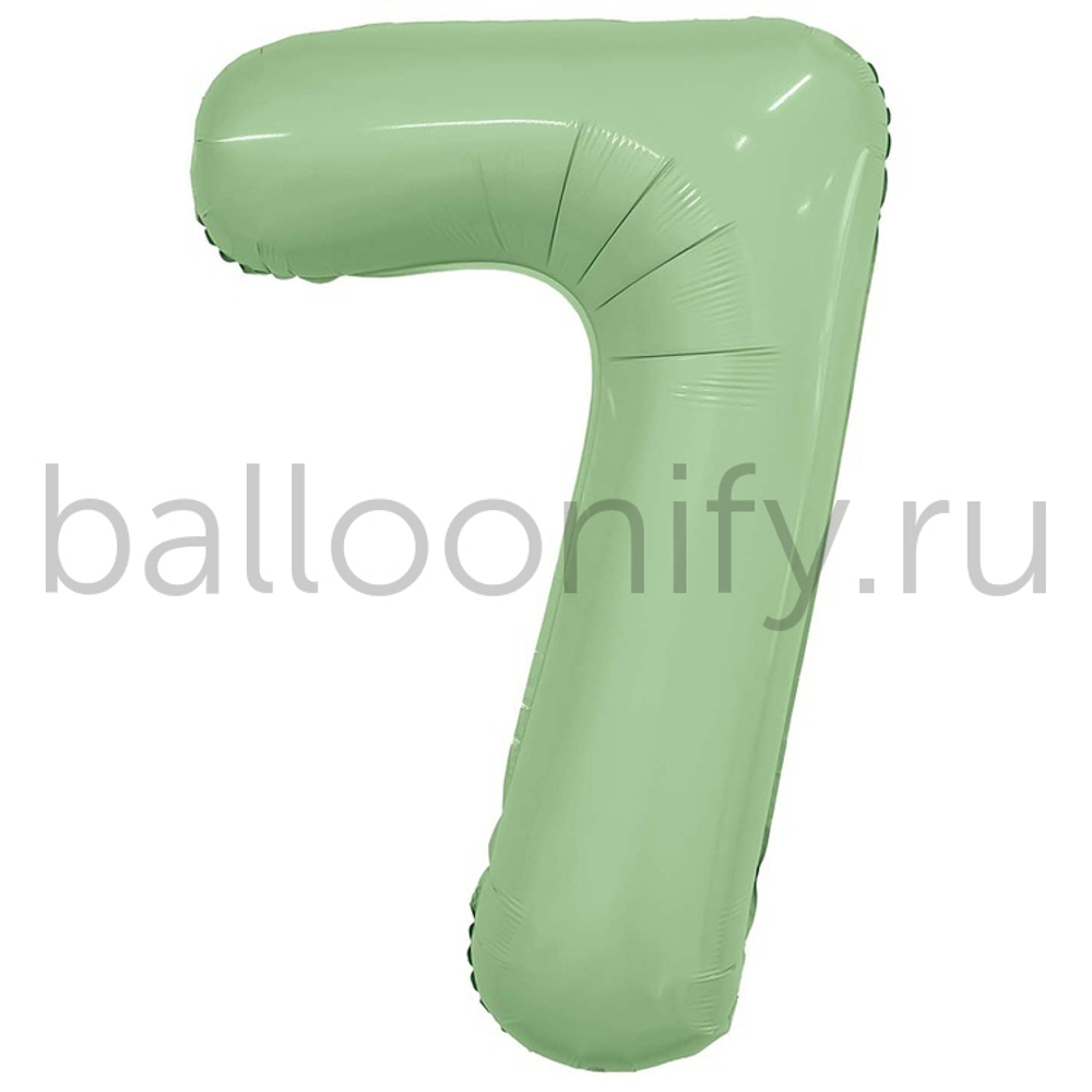 Шар ЦИФРА 7 Олива 40" 102 см