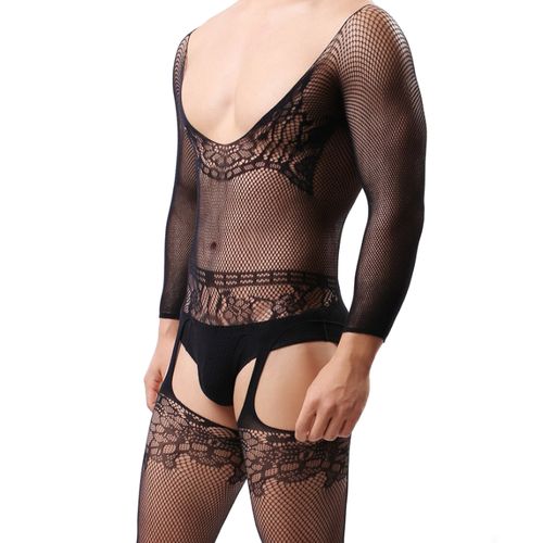 Мужской кэтсьют черный Romeo Rossi RR9114-5