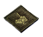 Шеврон оливковый Танковые войска