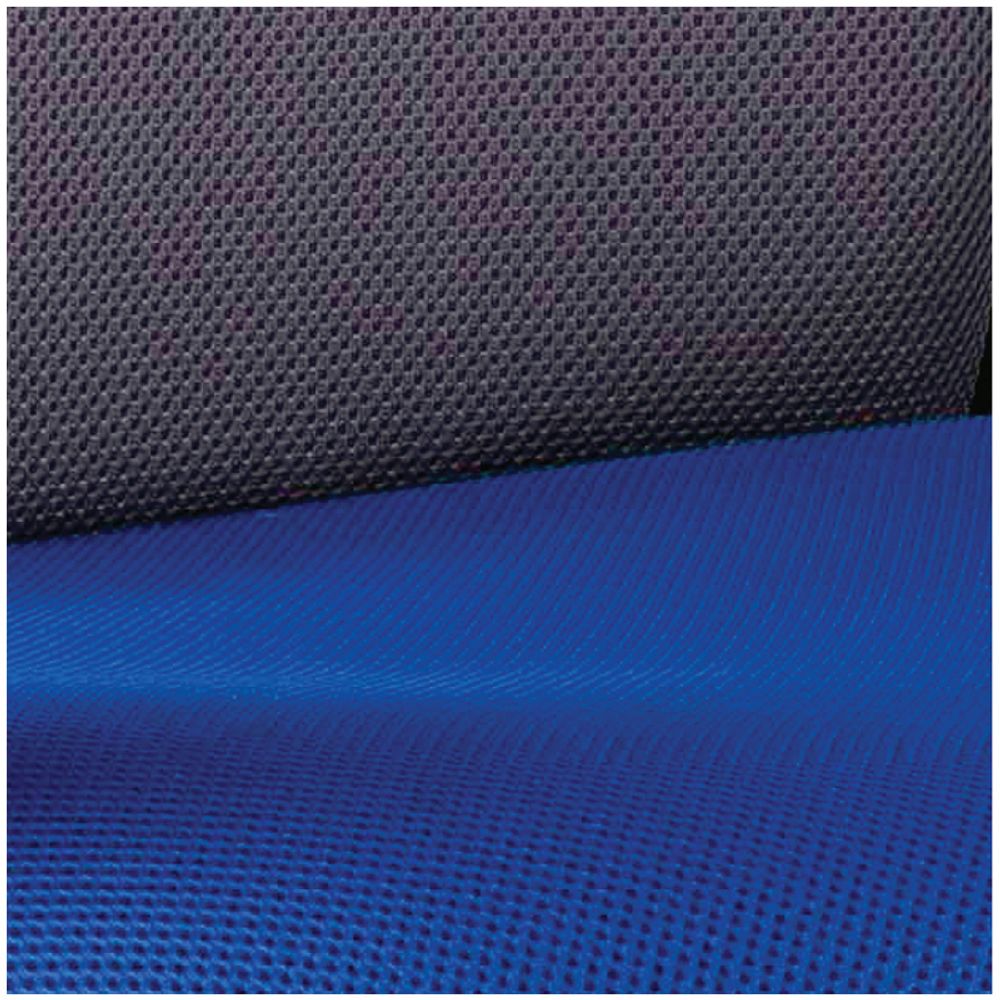 Кресло руководителя Helmi HL-E79 "Elegant", ткань TW синяя/серая