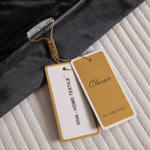 Велюровое покрывало в клетку с наволочками OVL047