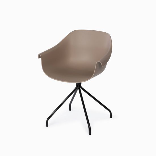 Офисное кресло Lazy цвет бежевый/черный