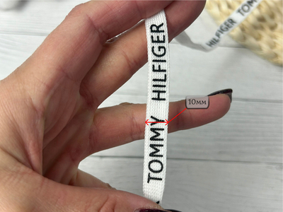 Лампас ТРИКОТАЖН. белый TH 1см