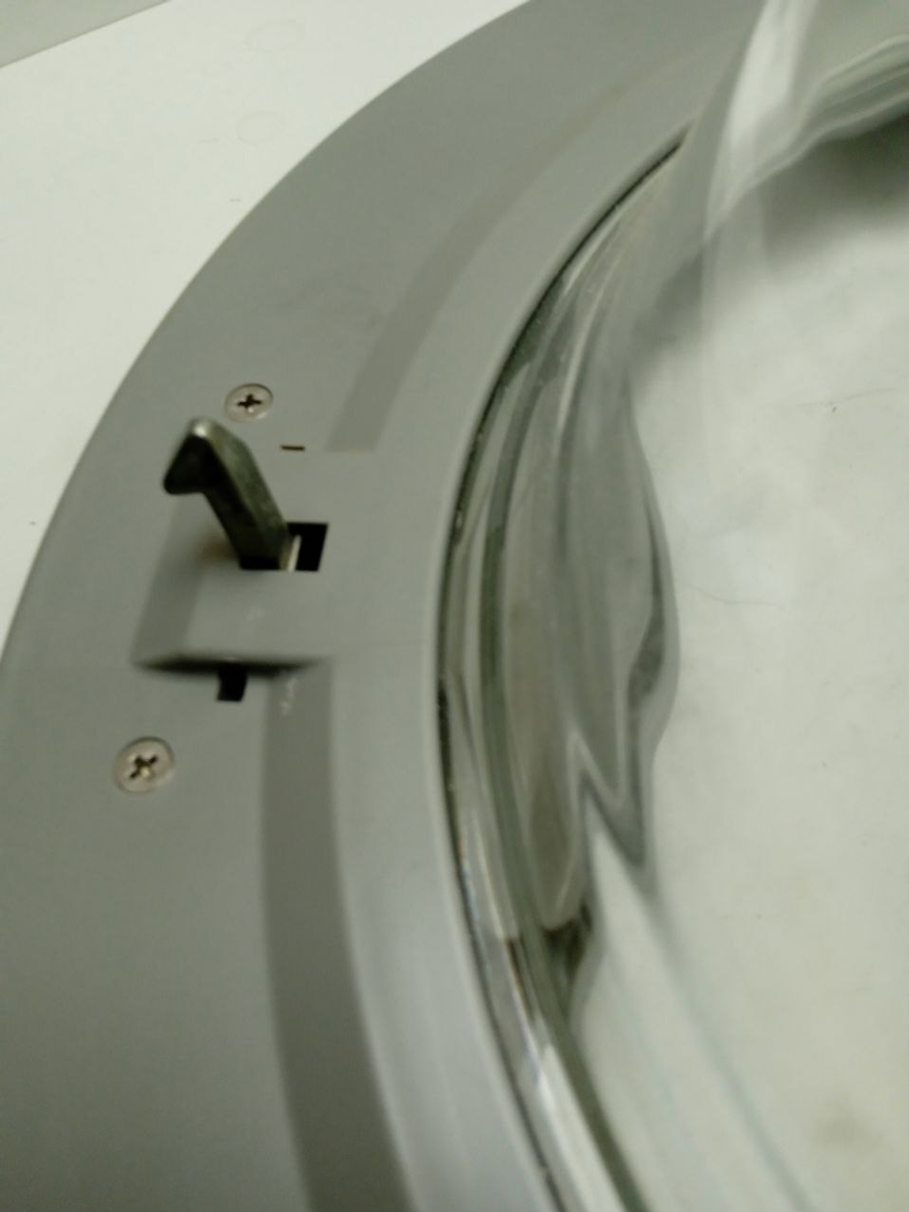 M1092QD1 кт10 Люк стиральной машины LG (серый) ADC72912402 б/у