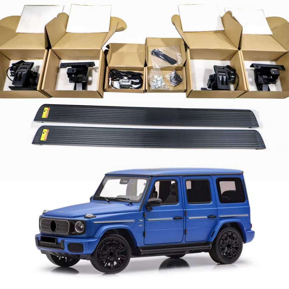 Электропороги для Mercedes Benz G class W465 G63 G500 G550 2025+ Гелик Гелентваген