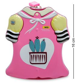 BX- 10/3 Металлическая копилка «Платье»