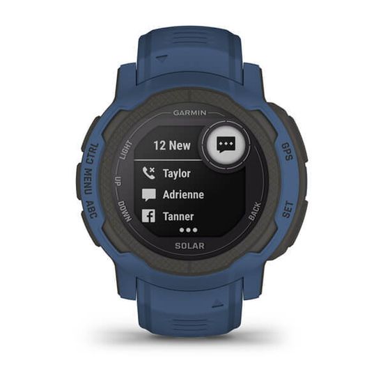 Умные часы Garmin Instinct 2 Solar синий