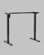 Подстолье для стола с электроприводом и регулировкой высоты, 1 мотор, память 3 уровня высоты, черный