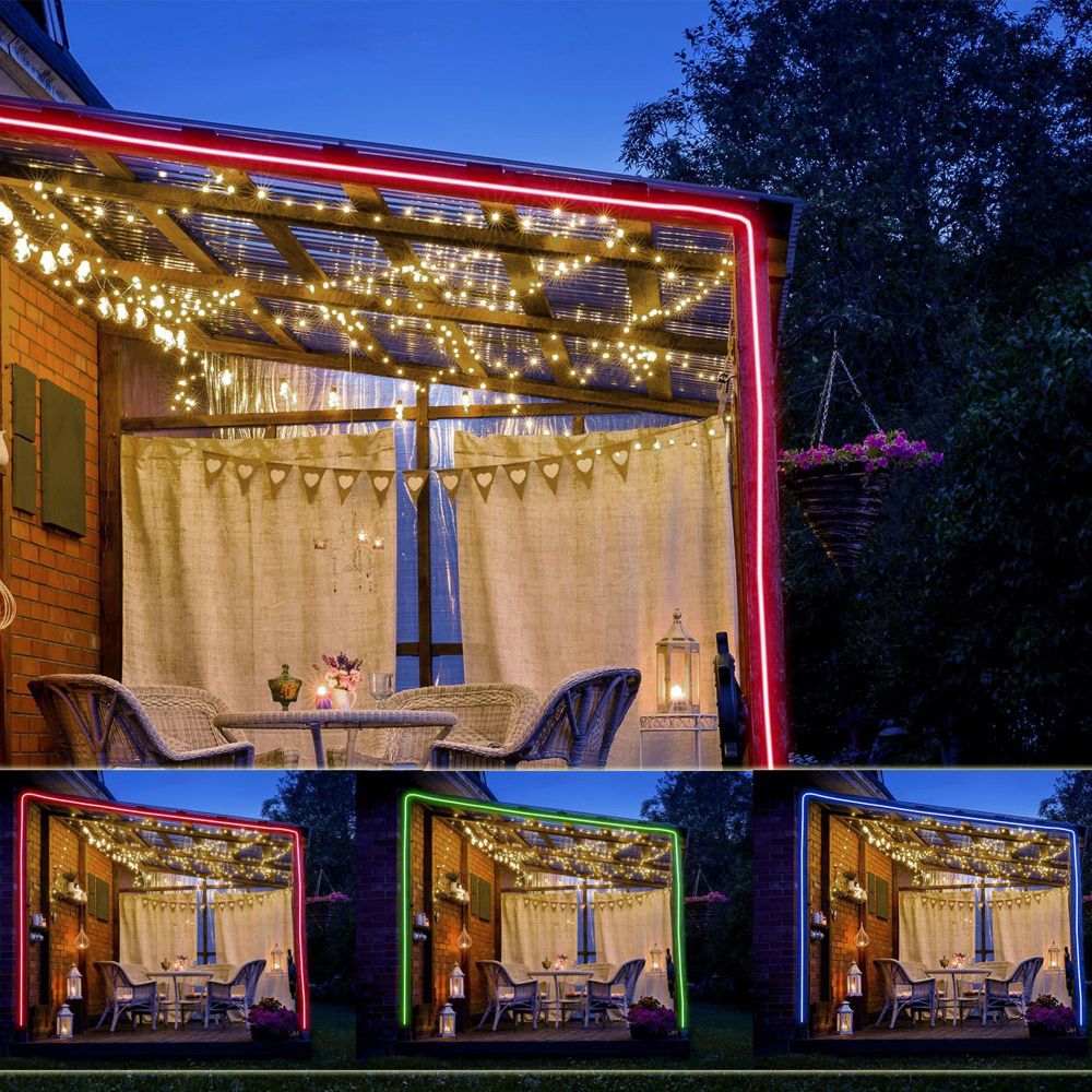 ULS-N22 5M-RGB-1.5M IP67 RRP50C01 Комплект светодиодной ленты 5 м. IP67. RGB. Cетевой шнур 1.5 м с контроллером. TM Uniel